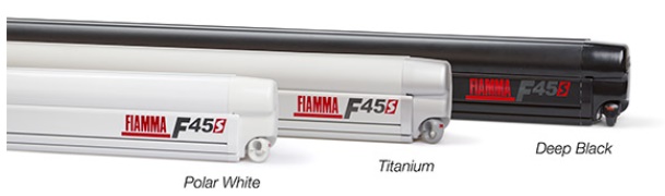 Маркизы Fiamma F45S, варианты цвета корпуса
